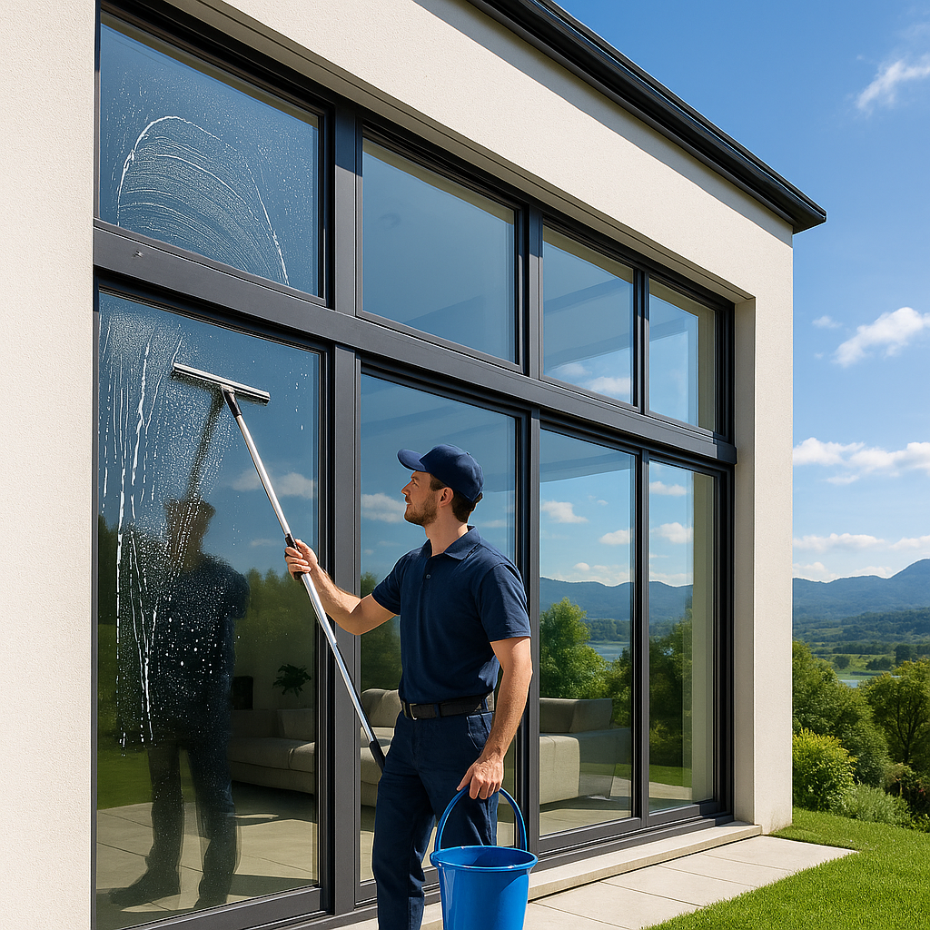 Professional window cleaning